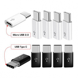 Adaptateur USB C vers Micro USB pour Samsung S10/S9/S8/A8/Note9/A5