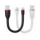 EasyAcc Câble USB C Pocketline Câble Type-C à USB de Recharge et de Données pour Samsung Galaxy S10 2019 S9 S8 / A5 A3 2017, 