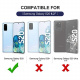 Gnews Coque Compatible avec Samsung S20 Housse, Samsung S20 Coque Transparent Silicone TPU Case Intégral 360 Degres Full Body