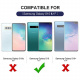Gnews Coque Compatible avec Samsung S10 Etui, Samsung S10 Coque Transparent Silicone TPU Case Intégral 360 Degres Full Body P