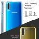 AROYI Cover Samsung Galaxy A70, Samsung Galaxy A70 Custodia Transparent Silicone TPU e PC Full Body Protettiva Premium Resist
