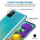LK Clair Coque Compatible avec Samsung Galaxy A51, 2 pièces Verre trempé Protection écran &2 pièces Caméra Arrière Protecteur