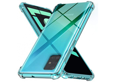 Ferilinso Coque pour Samsung Galaxy A51 Coque, [Renforcer la Version avec Quatre Angles] [Protection de lentretien de la cam