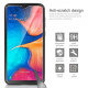AROYI Coque Samsung Galaxy A20e & Verre Trempé écran Protecteur, Noir Etui Housse de Protection Mate Légère Ultra Mince Flexi