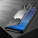 TOPOFU Coque Samsung Galaxy A42 5G Coque, Mirror Case Anti-Rayures Anti-Choc Housse de Protection Clear View Cover Transparen