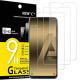 NEWC Lot de 3, Verre Trempé Compatible avec Samsung Galaxy A20e, Film Protection écran sans Bulles dair Ultra Résistant  0,