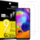 NEWC Lot de 2, Verre Trempé Compatible avec Samsung Galaxy A31, Film Protection écran Ultra Résistant  0,33mm HD Ultra Trans