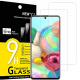 NEWC Lot de 2, Verre Trempé Compatible avec Samsung Galaxy A71, Note 10 Lite, Film Protection écran Ultra Résistant  0,33mm 