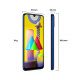 Samsung Galaxy M31 - Smartphone Portable débloqué 4G  Ecran 6,4 pouces - 64 Go - Double Nano-SIM - Android  - Version Françai