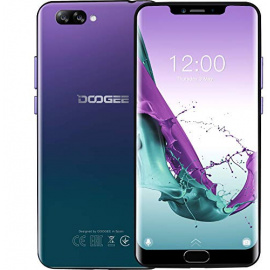 DOOGEE Y7 Plus Android 8.1 4G LTE Smartphone - Écran de 6,18 Pouces  1080 * 2246 FHD + , MT6757 2,5 GHz 6 Go + 64 Go, Caméra 