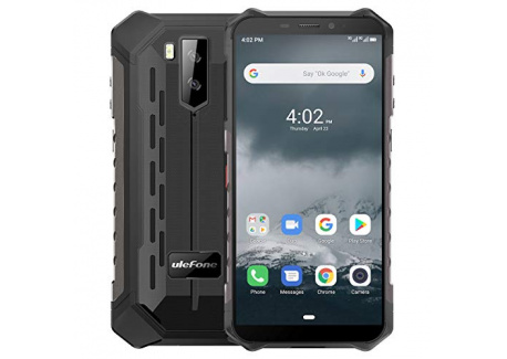 Ulefone Armor X3 Telephone Portable Incassable 2020 32Go + 2Go, Android 9.0 Écran 5.5 Pouces HD+， Batterie 5000mAh, Double 