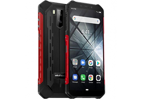 télephone Portable incassable 2019 , Ulefone Armor X3 avec Mode sous-Marin, IP68 résistant Smartphone Etanche Android 9.0, D