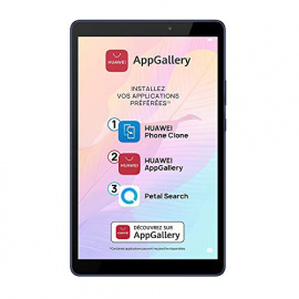 HUAWEI MatePad T 8 Wi-Fi Tablette Tactile 8" Ultra Fine, Processeur Octo-core, Batterie de 5100mAh, 16Go, 2Go de RAM, EMUI 10