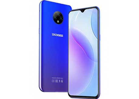 Smartphone Débloqué 4G, DOOGEE X95 Pro（2021） Téléphones Portables, 4Go RAM + 32Go ROM, Écran 6.52 Pouces, Helio A20, Triple C