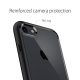 Coque iPhone 8, Coque iPhone 7 / 8, Spigen® [Ultra Hybrid 2eme generation] AIR CUSHION [Noir] Clear back panel + TPU bumper Coqu