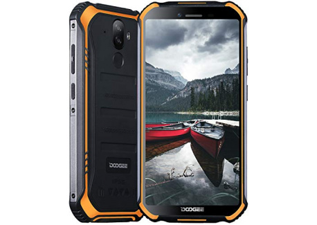 Telephone Portable Incassable, DOOGEE S40 Pro Smartphone Débloqué 4G, HD 5.45 Pouces, Android 10.0, Bluetooth 5.0, 4Go+64Go, 