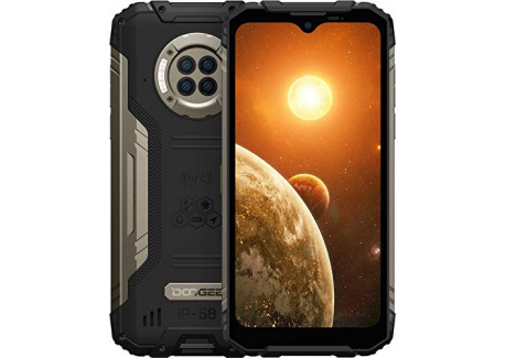 Telephone Portable Incassable DOOGEE S96 Pro Smartphone Débloqué 4G, 6350mAh, 6,22 Pouces, Helio G90, 8Go+128Go, Triple Camér