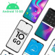 Smartphone Débloqué 4G DOOGEE X95 Android 10 Smartphone, Ecran 6.52 Waterdrop,13MP+2MP+2MP+5MP Triple Caméra, Batterie 4350mA