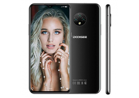 Smartphone Débloqué 4G DOOGEE X95 Android 10 Smartphone, Ecran 6.52 Waterdrop,13MP+2MP+2MP+5MP Triple Caméra, Batterie 4350mA