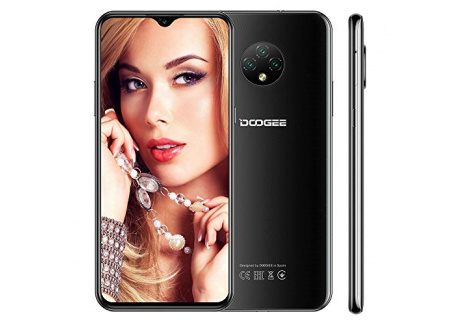 Telephone Portable DOOGEE X95 Pro Smartphone Débloqué 4G, Android 10, 4GB+32GB, Ecran 6.52 Waterdrop, 13MP+2MP+2MP+5MP Triple