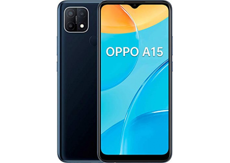 OPPO A15 - Smartphone 4G Débloqué - Téléphone Portable 32 Go - Triple Caméra avec IA - 13 MP - Longue Autonomie - USB-C - Pri