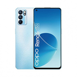 OPPO Reno 6, Smartphone 5G Débloqué, 8 Go RAM + 128 Go, Ecran AMOLED 90Hz 6,43”, Caméra 64 MP, Mode 108 MP, Charge Rapide 100