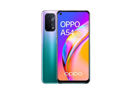 OPPO A54 - Smartphone 5G Débloqué - Téléphone Portable 64 Go - Écran Ultra Fluide - Quadruple Capteur Photo 48 MP - Processeu
