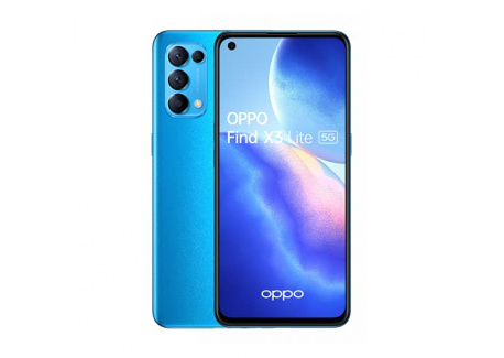 OPPO Find X3 Lite Noir + OPPO Enco Air Bluetooth, Smartphone 5G Débloqué, 8Go RAM + 128Go, Écran AMOLED 90Hz 6,4", Snapdragon