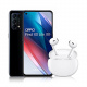 OPPO Find X3 Lite Noir + OPPO Enco Air Bluetooth, Smartphone 5G Débloqué, 8Go RAM + 128Go, Écran AMOLED 90Hz 6,4", Snapdragon