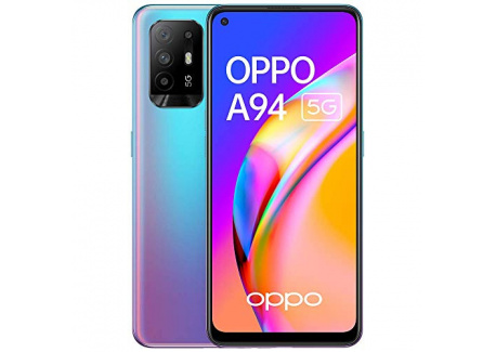 OPPO A94 - Smartphone 5G Débloqué - Téléphone Portable 5G - 128 Go de Stockage 8 Go de RAM - Écran AMOLED - Quadruple Capteur