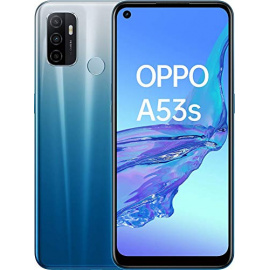 OPPO A53s - Smartphone 4G Débloqué - Téléphone Portable 128 Go - 4 Go de RAM - Écran Immersif 90Hz - Batterie 5000 mAh - Trip