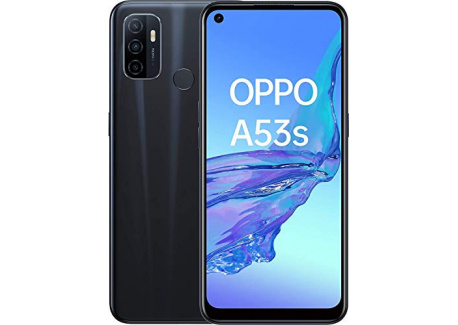 OPPO A53s - Smartphone 4G Débloqué - Téléphone Portable 128 Go - 4 Go de RAM - Écran Immersif 90Hz - Batterie 5000 mAh - Trip