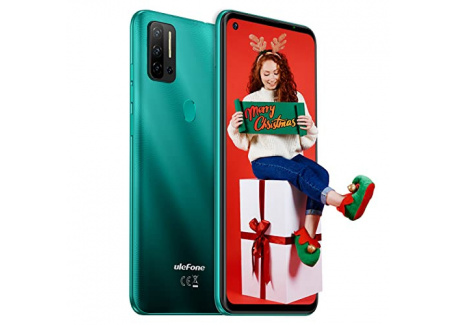 Ulefone Note 11P Smartphone Debloqué Pas Cher, Android 11 Téléphones Portable 4G, Octa-Core 128Go+8Go, Ecran 6,55Pouces, 48MP