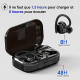 Judneer Écouteurs Bluetooth, Sport IPX7 Étanche Écouteur sans Fil, Casque Bluetooth 5.0 Écouteur Sport sans Fil, Hi-FI Stéréo