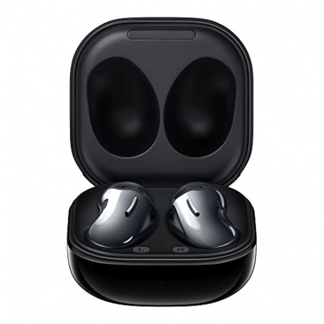 Samsung Galaxy Buds Live, écouteurs sans fil Bluetooth, Réduction active de bruit, batterie longue durée, son AKG – Noir  Ver