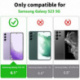 Qasyfanc Coque Protection Caméra pour Samsung Galaxy S23, Coque Samsung S23 5G Silicone Housse de Protection Antichoc, Mince,
