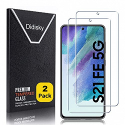 Protection Caméra pour Samsung S21 FE 5G [Lot de 2] Verre Trempé Appareil  Photo Arrière Film Protection Phonillico®