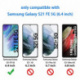 Didisky Protecteur Verre Trempé pour Samsung Galaxy S21 FE 5G Pas pour Samsung Galaxy S21 , Film Protection écran [Lot de 2] 