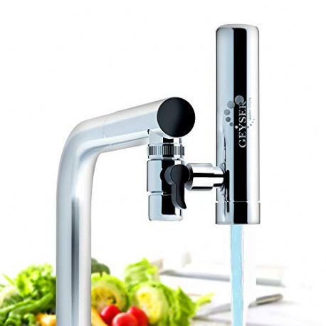 GEYSER EURO - Filtre à eau pour robinet de cuisine, purificateur deau avec matériau ultra-absorbant