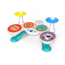 Baby Einstein, Together in Tune, Tambours Magic Touch, Instrument de Musique, 4 Modes de Jeu, 10 Mélodies avec volume réglabl