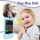 Téléphone Portable Enfant,Téléphone Jouet pour Enfants Connectée SOS,Podomètre, Caméra, Jeux,Musique,Téléphone éducatif Mode 