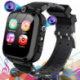 Vannico Montre Connectée Enfant Fille Garçon avec Appareils 2 Photo, Smartwatch Enfant 24 Jeux Musique Pédomètre Calories Rév