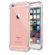 Coque iPhone 6, Jenuos Transparent Doux Souple Extrêmement Fin Housse TPU Silicone Etui pour iPhone 6 / 6S 4.7 "- Transparent