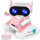 Cocopa Robot Jouet, Robot Enfant Télécommandé Rechargeable, Robot Intelligent avec Yeux LED, Musique, Tête, Oreilles et Bras 