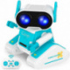 Cocopa Robot Jouet, Robot Enfant Télécommandé Rechargeable, Robot Intelligent avec Yeux LED, Musique, Tête, Oreilles et Bras 