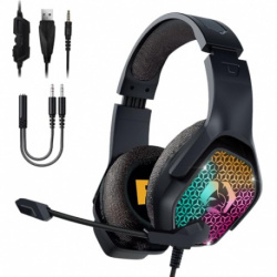 EMPIRE GAMING – 2024 Nouveau – H-3 Casque Gamer RGB - pour PS5, PS4, Xbox One/Series, Switch, PC, Mac, Smartphones, Tablettes
