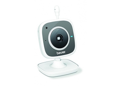 Beurer BY 88 Video de surveillance WiFi pour Smartphone Tablette PC Gris/Blanc