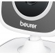 Beurer BY 88 Video de surveillance WiFi pour Smartphone Tablette PC Gris/Blanc