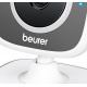 Beurer BY 88 Video de surveillance WiFi pour Smartphone Tablette PC Gris/Blanc