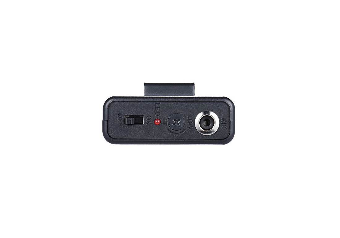 Ammoon Microphone cravate sans fil (Lavalier) à clip Amplificateur de voix  pour conférences/discours/etc. : 25.19 €